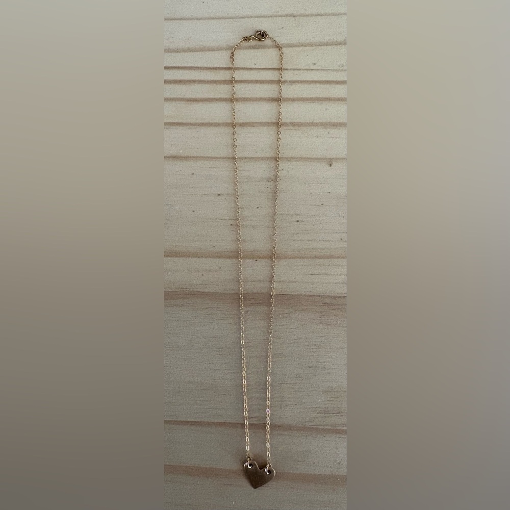 Heart Gold Chain Necklace